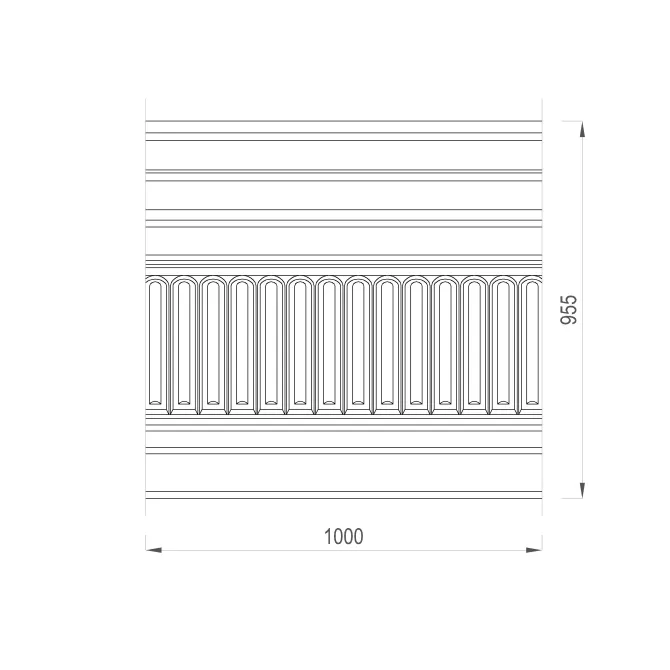 картинка Главный карниз Festivo FMC6580F22